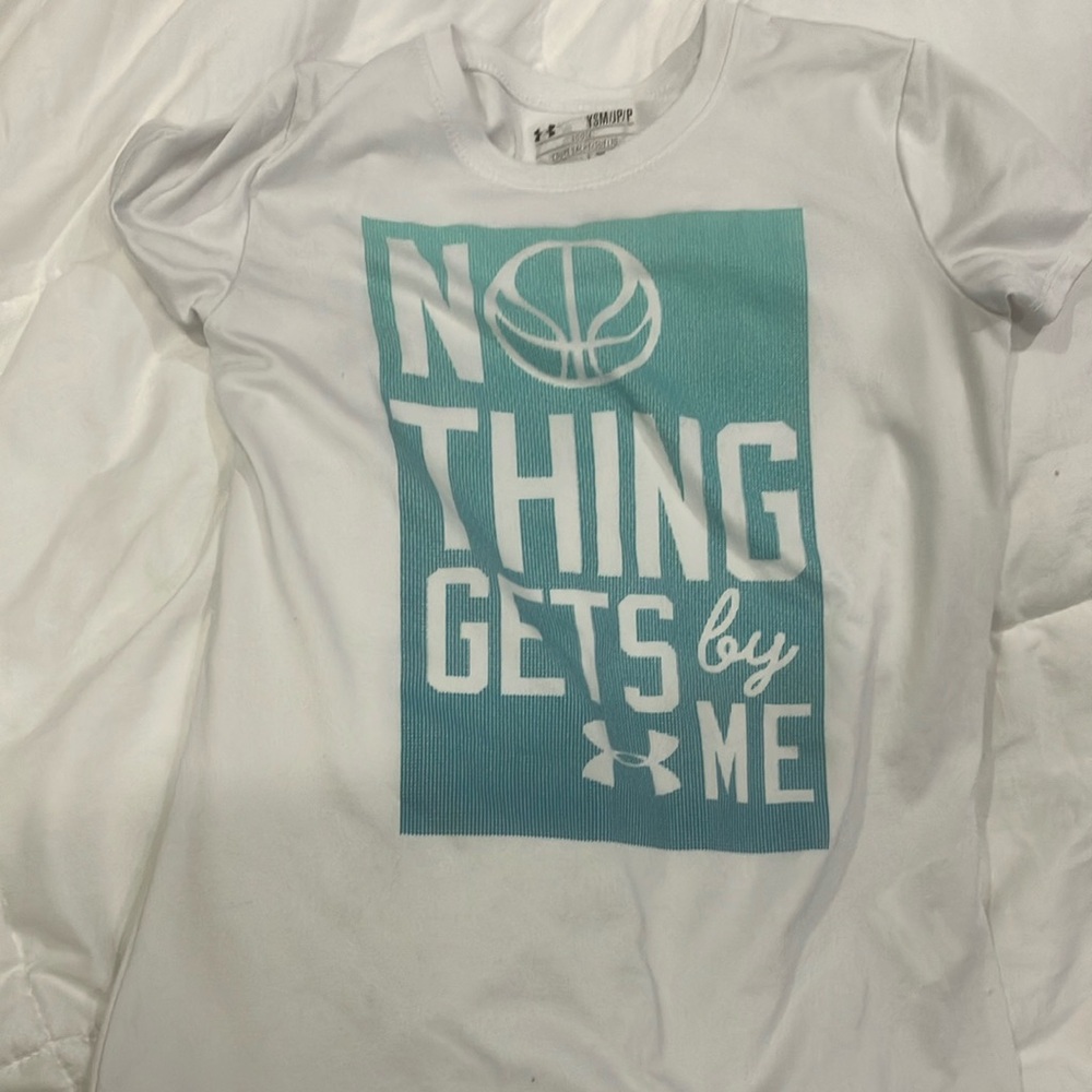 Under Armour White Graphic T-Shirt